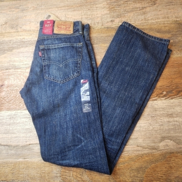 New Levi's 527 Slim Bootcut Jeans sz 31 x 34 - Picture 11 of 11